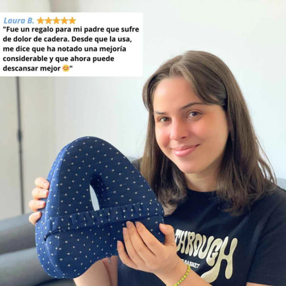 Almohada Ortopédica para Rodillas CerviLux™ + Funda Gratis