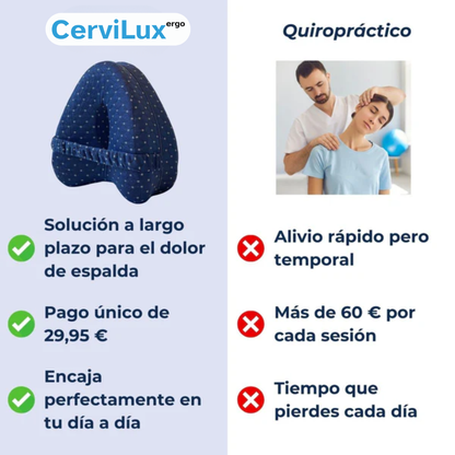 Almohada Ortopédica para Rodillas CerviLux™ + Funda Gratis